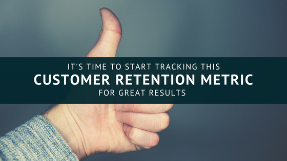 hand lifted with thumbs up, lisa laporte customer retention metric for business success